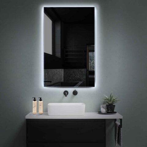 Oglinda LED Verticala, Fara functii, LED 6000K Rece - Gama Ambient Model 1