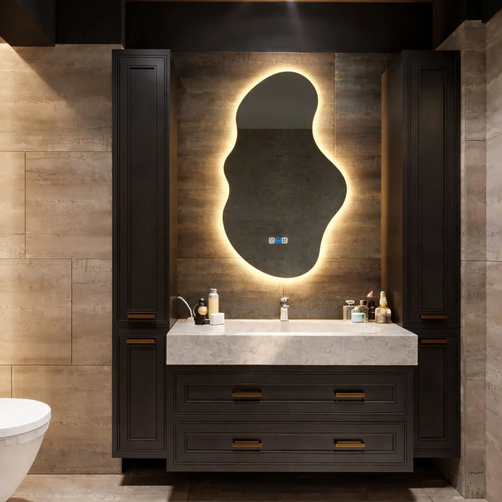 Oglinda LED Asimetrica v3 - Gama Reyze Ambient