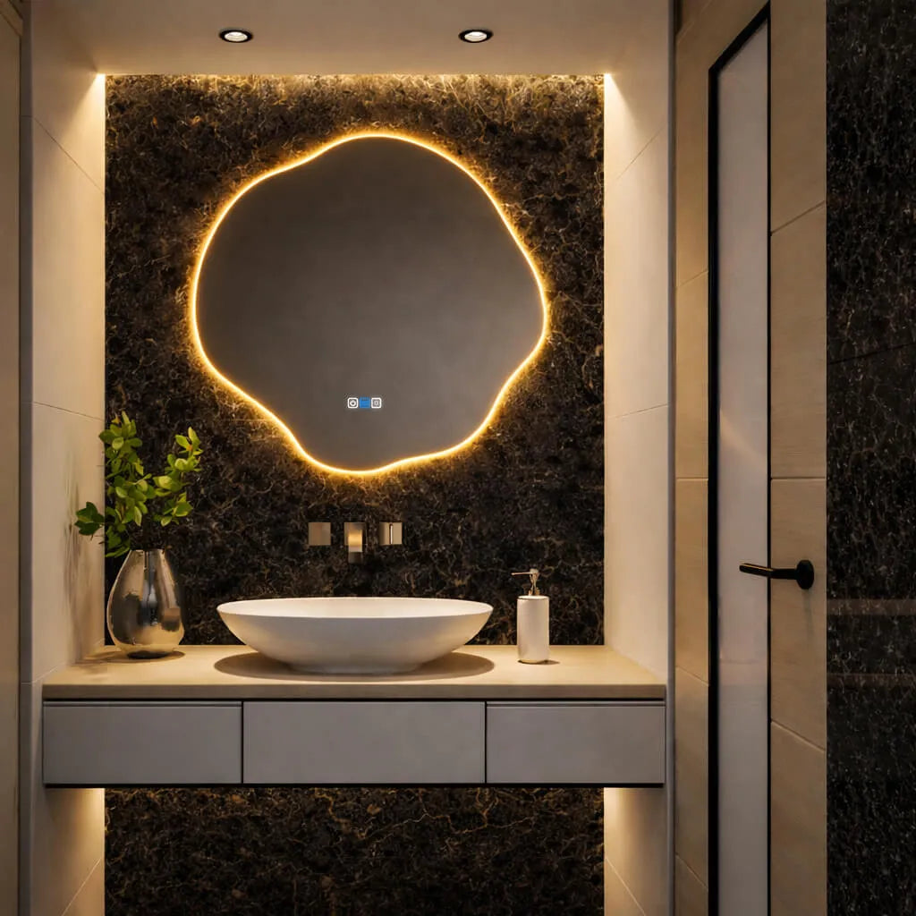 Oglinda LED Asimetrica v5 - Gama Reyze Ambient