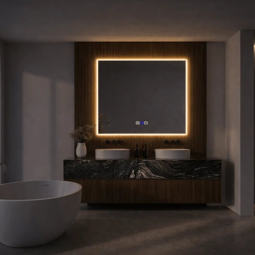 Oglinda LED Patrata - Gama Reyze Ambient