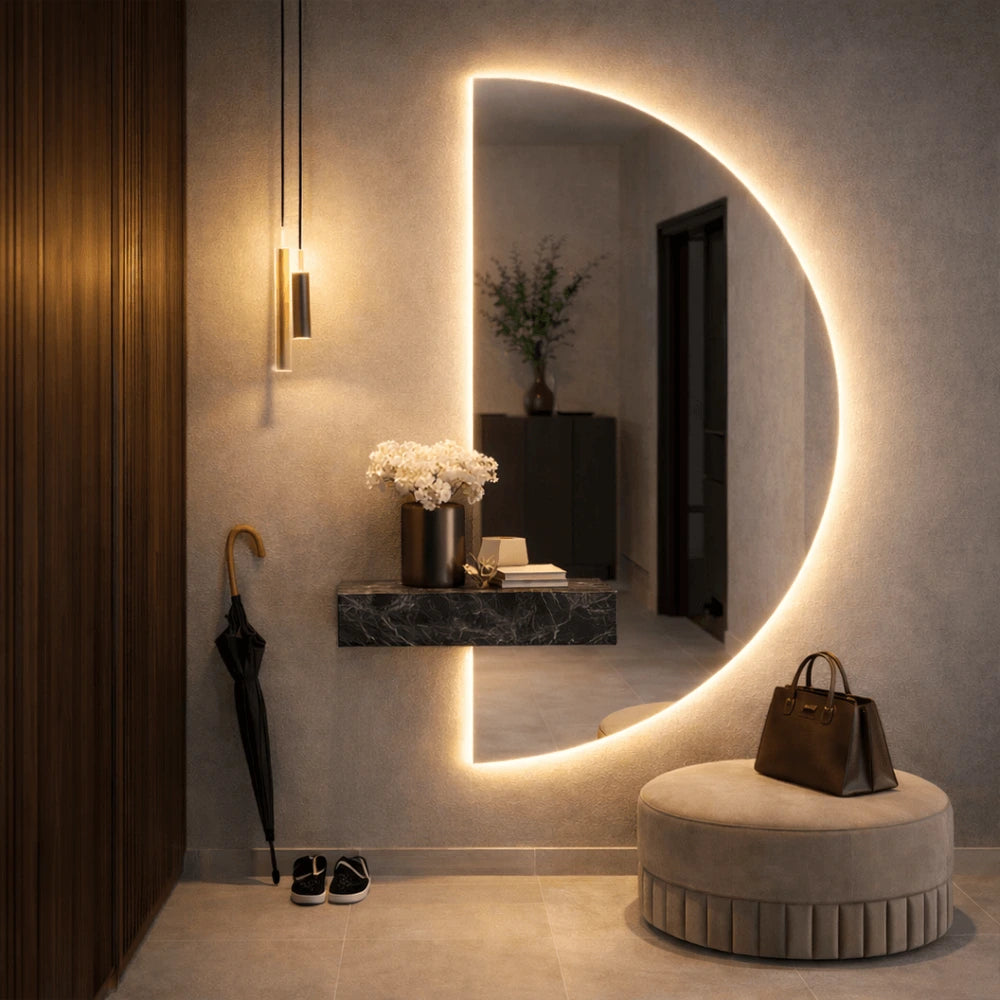 Oglinda LED Semiluna / Semicerc D - Gama Reyze Ambient