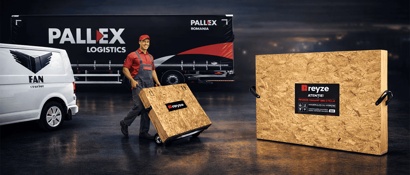 Ambalare premium Reyze in cutie din lemn