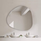 Oglinda simpla asimetrica cu prindere prin lipire - Reyze