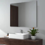 Oglinda simpla lipire prin adeziv Patrata - Reyze