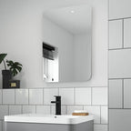 Oglinda simpla luft 10 mm Verticala colturi rotunjite R85 mm - Reyze