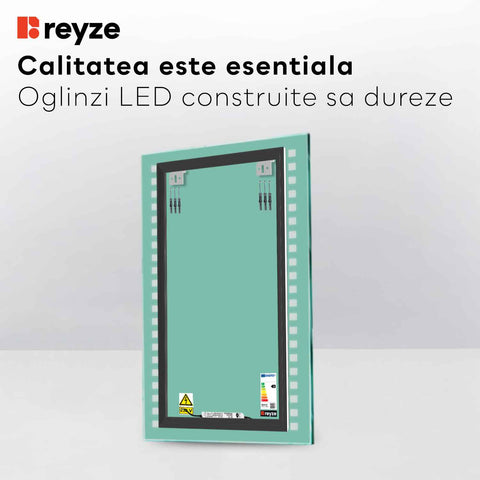 Oglinda LED Verticala, Fara functii, LED 6000K Rece - Gama Minimal Model 6