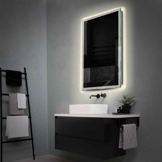 Oglinda LED Verticala, Fara functii, LED 4000K Neutru - Gama Edge Model 1