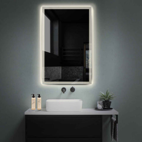 Oglinda LED Verticala, Fara functii, LED 4000K Neutru - Gama Edge Model 1