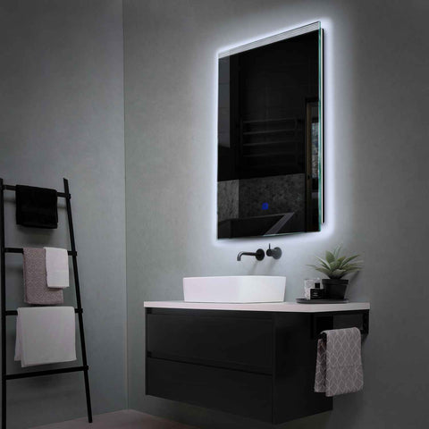Oglinda LED Verticala, Touch LED, Dimare, LED 6000K Rece - Gama Edge Model 5