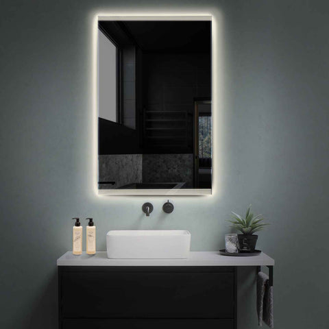 Oglinda LED Verticala, Fara functii, LED 4000K Neutru - Gama Edge Model 8