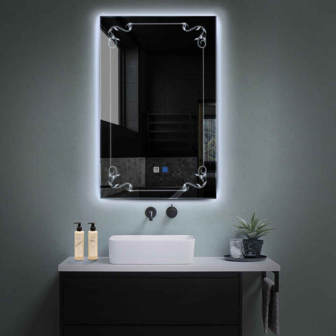 Oglinda LED Verticala, Touch LED, Dimare, Dezaburire, LED 6000K Rece - Gama Good Vibes Model 5