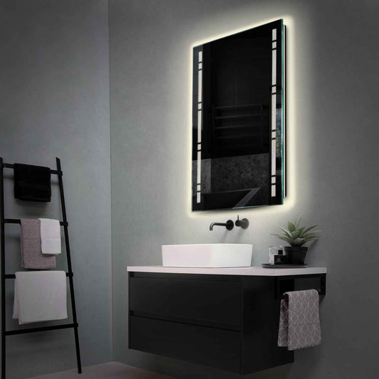 Oglinda LED Verticala, Fara functii, LED 4000K Neutru - Gama Minimal Model 3