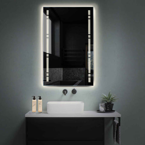Oglinda LED Verticala, Fara functii, LED 4000K Neutru - Gama Minimal Model 3