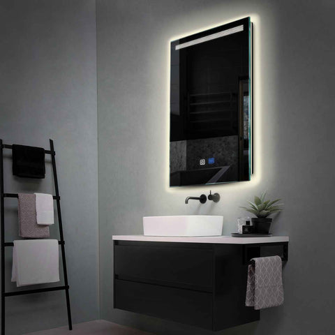 Oglinda LED Verticala, Touch LED, Dimare, Dezaburire, LED 4000K Neutru - Gama Minimal Model 5