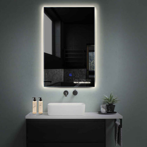 Oglinda LED Verticala, Touch LED, Dimare, LED 4000K Neutru - Gama Motivated Model 7