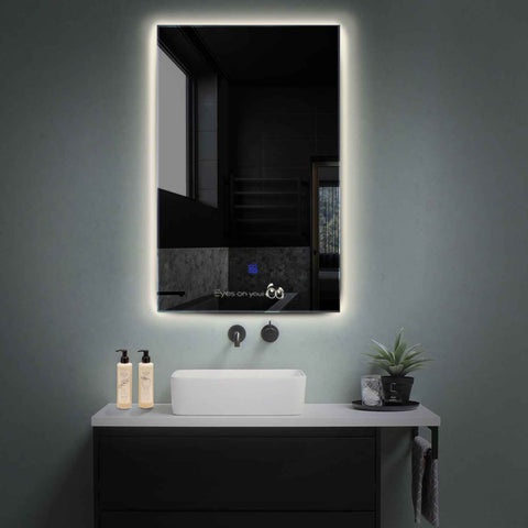 Oglinda LED Verticala, Touch LED, Dimare, LED 4000K Neutru - Gama Motivated Model 8