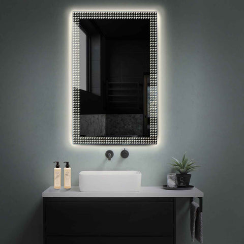 Oglinda LED Verticala, Fara functii, LED 4000K Neutru - Gama Official Model 6