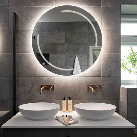 Oglinda LED Rotunda, Fara functii, LED 4000K Neutru - Gama Minimal Model 2