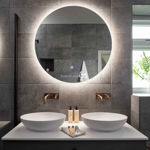 Oglinda LED Rotunda, Touch LED, Dimare, Dezaburire, LED 4000K Neutru - Gama Motivated Model 8