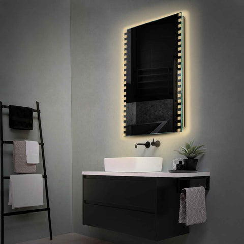 Oglinda LED Verticala, Fara functii, LED 3000K Cald - Gama Edge Model 6