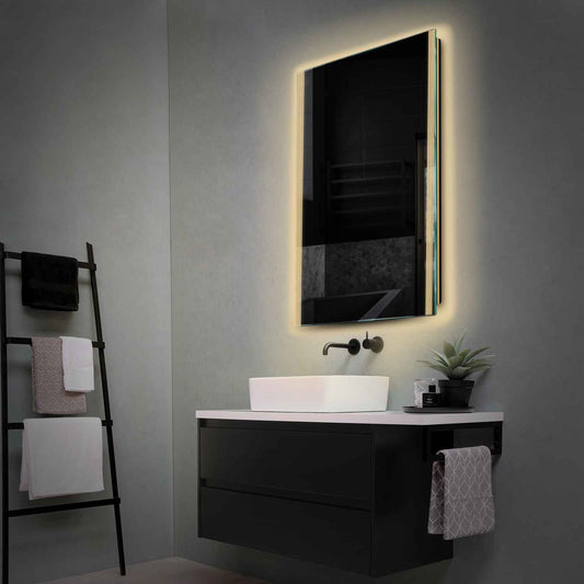 Oglinda LED Verticala, Fara functii, LED 3000K Cald - Gama Edge Model 7