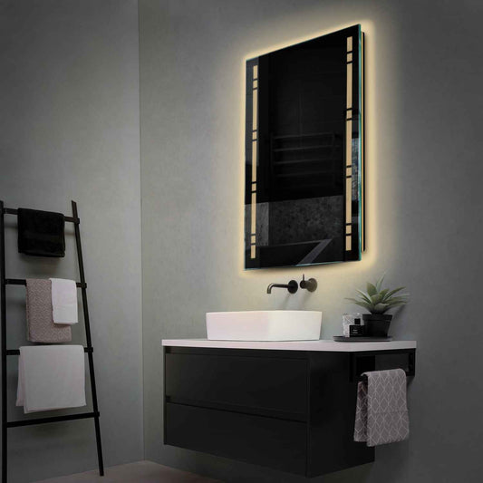 Oglinda LED Verticala, Fara functii, LED 3000K Cald - Gama Minimal Model 3
