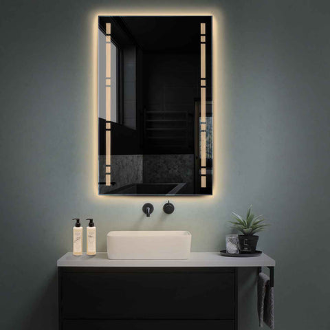 Oglinda LED Verticala, Fara functii, LED 3000K Cald - Gama Minimal Model 3