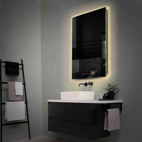 Oglinda LED Verticala, Fara functii, LED 3000K Cald - Gama Motivated Model 8