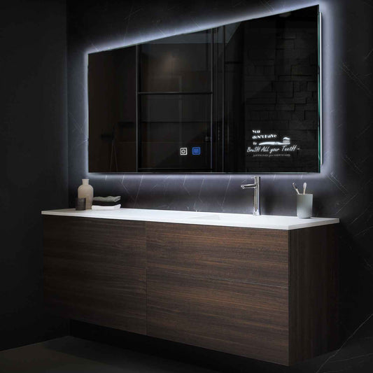 Oglinda LED Orizontala, Touch LED, Dimare, Dezaburire, LED 6000K Rece - Gama Motivated Model 3
