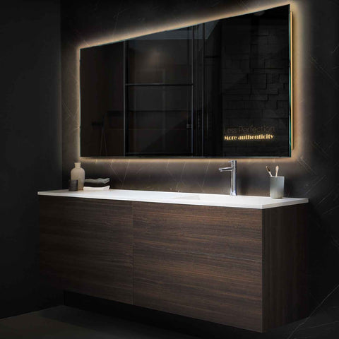 Oglinda LED Orizontala, Fara functii, LED 3000K Cald - Gama Motivated Model 7