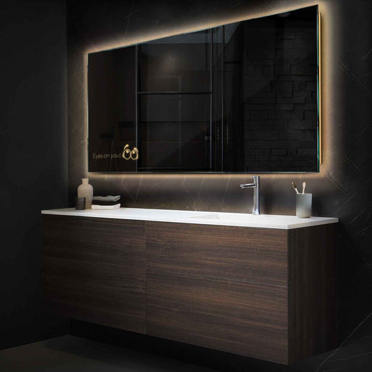 Oglinda LED Orizontala, Fara functii, LED 3000K Cald - Gama Motivated Model 8