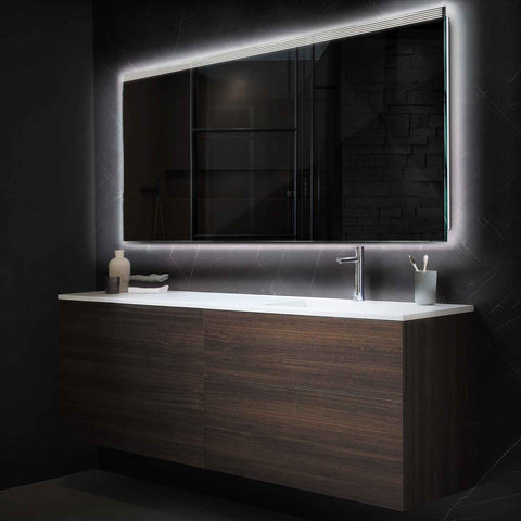 Oglinda LED Orizontala, Fara functii, LED 4000K Neutru - Gama Edge Model 5