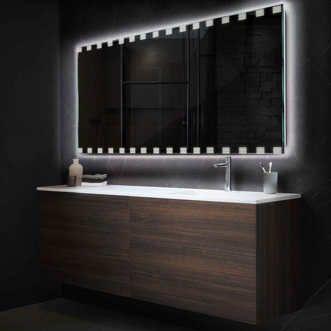 Oglinda LED Orizontala, Fara functii, LED 4000K Neutru - Gama Edge Model 6
