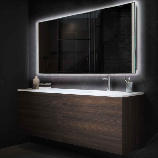 Oglinda LED Orizontala, Fara functii, LED 4000K Neutru - Gama Edge Model 7