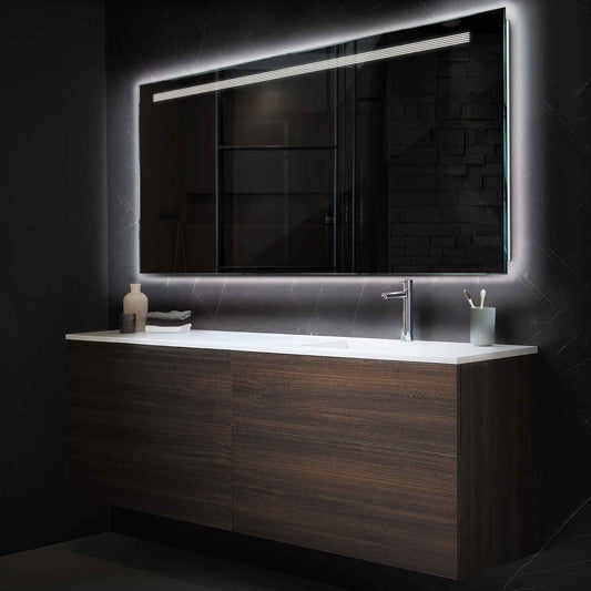 Oglinda LED Orizontala, Fara functii, LED 4000K Neutru - Gama Minimal Model 5