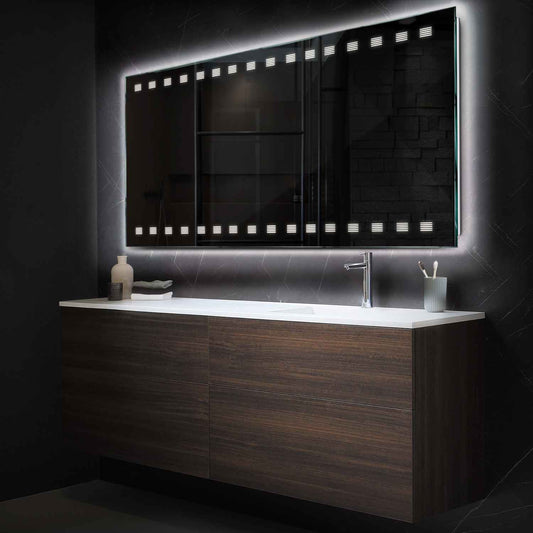 Oglinda LED Orizontala, Fara functii, LED 4000K Neutru - Gama Minimal Model 6