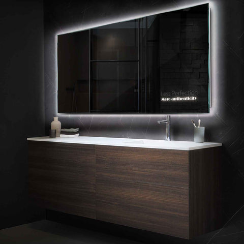 Oglinda LED Orizontala, Fara functii, LED 4000K Neutru - Gama Motivated Model 7
