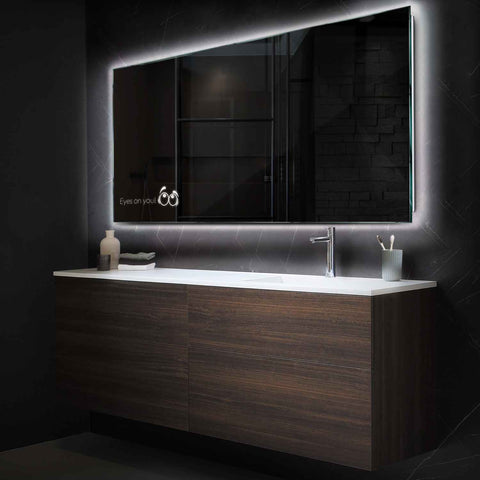 Oglinda LED Orizontala, Fara functii, LED 4000K Neutru - Gama Motivated Model 8