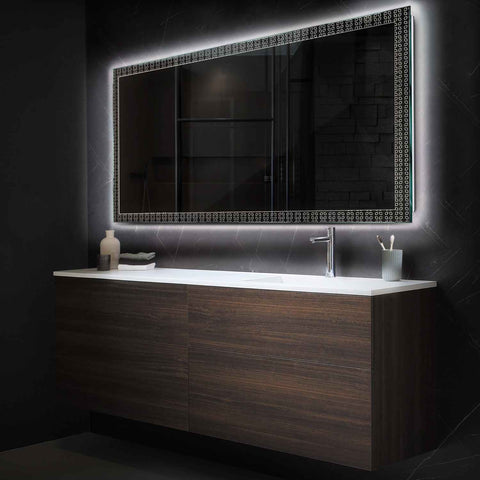 Oglinda LED Orizontala, Fara functii, LED 4000K Neutru - Gama Official Model 5