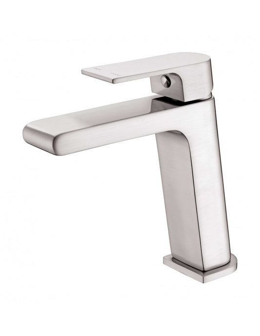 Baterie pentru lavoar baie SPARKE model LUME 01 BRUSHED NICKEL