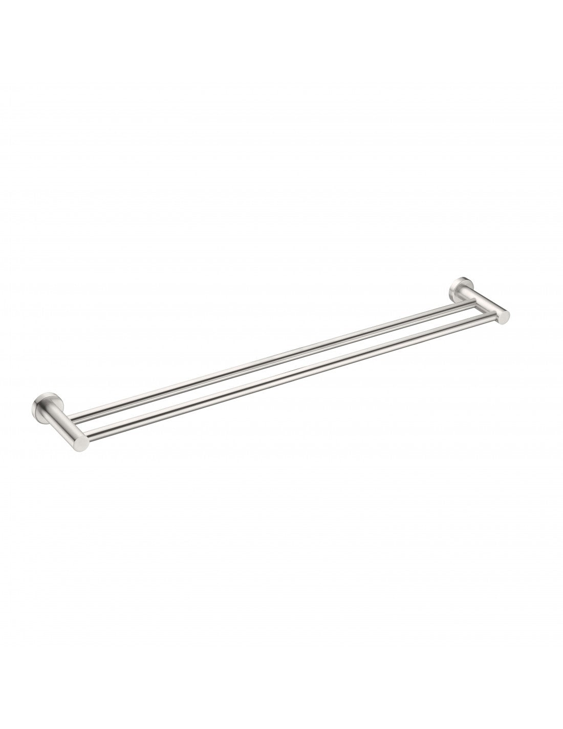 Suport pentru prosop cu doua sine 800mm lungime SPARKE model MUSA 16 BRUSHED NICKEL