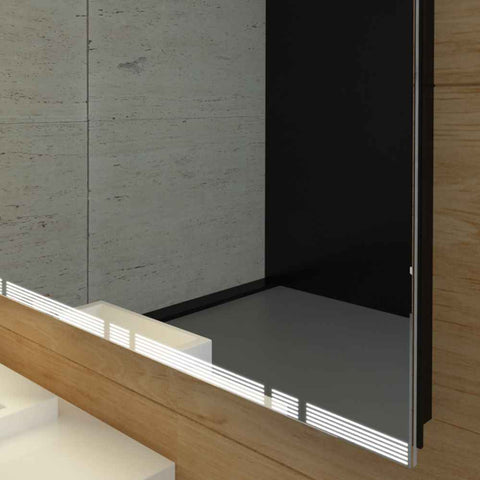 Oglinda LED Orizontala, Fara functii, LED 6000K Rece - Gama Edge Model 3
