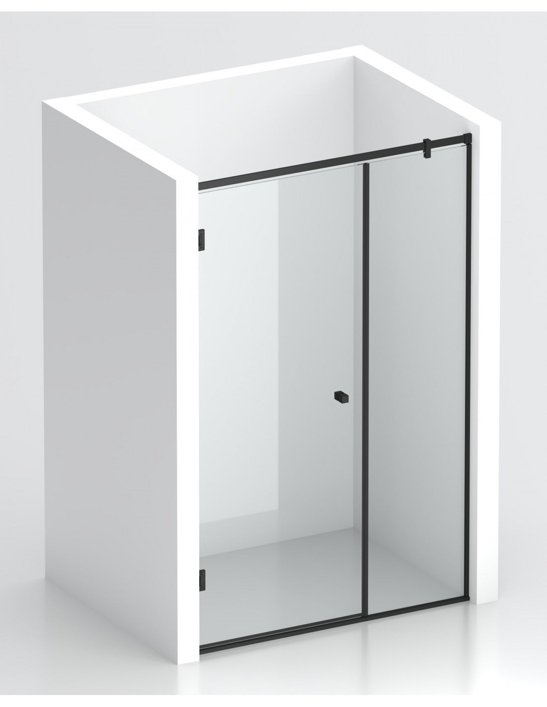 Cabina de dus cu balamale usi batante SPARKE model SENSY 04 CHROME