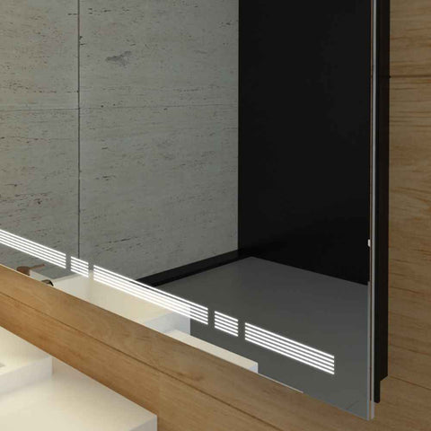 Oglinda LED Orizontala, Fara functii, LED 4000K Neutru - Gama Minimal Model 3