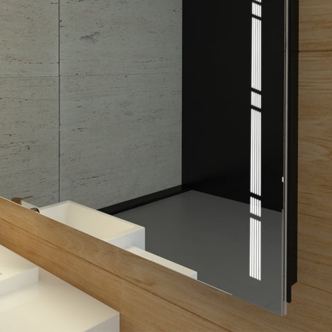 Oglinda LED Verticala, Fara functii, LED 4000K Neutru - Gama Minimal Model 3