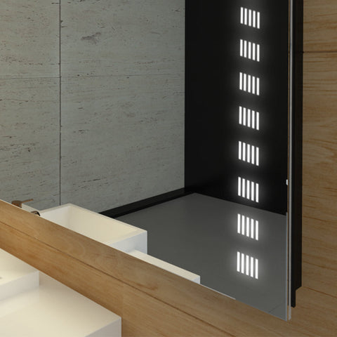 Oglinda LED Verticala, Fara functii, LED 3000K Cald - Gama Minimal Model 6