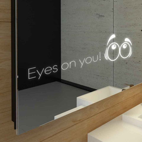 Oglinda LED Verticala, Fara functii, LED 4000K Neutru - Gama Motivated Model 8