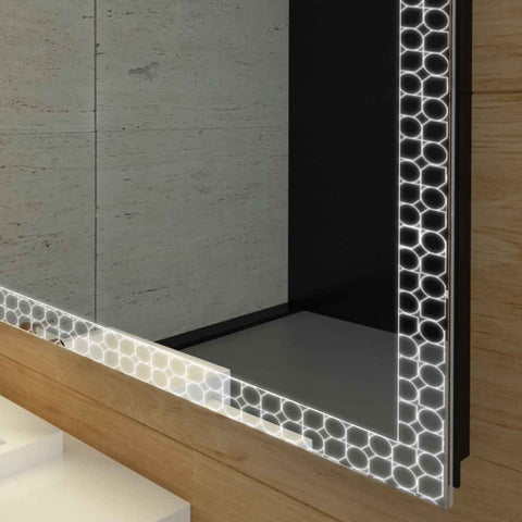 Oglinda LED Orizontala, Fara functii, LED 4000K Neutru - Gama Official Model 4