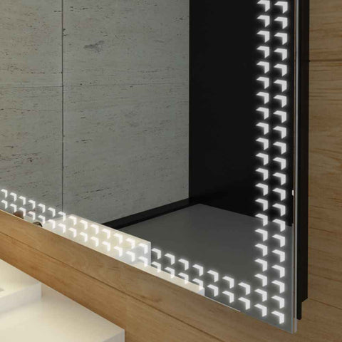 Oglinda LED Orizontala, Fara functii, LED 3000K Cald - Gama Official Model 6