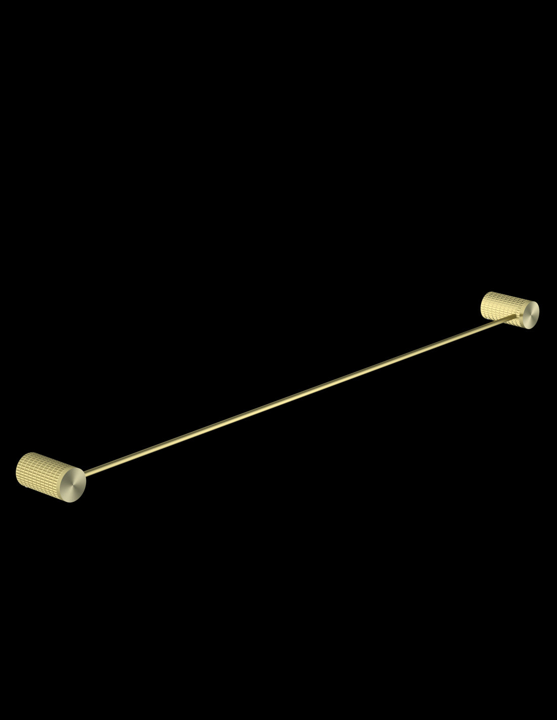 Suport pentru prosop cu o singura sina 600mm lungime SPARKE model MIRATTO 05 GOLD